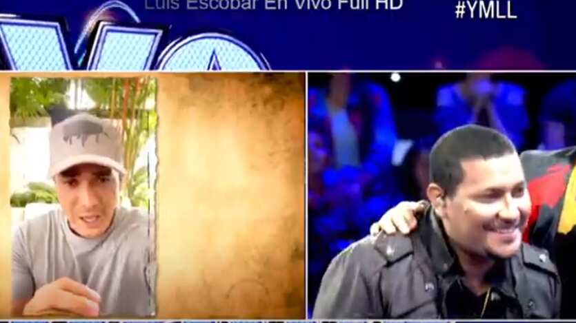 Víctor Manuelle y su imitador