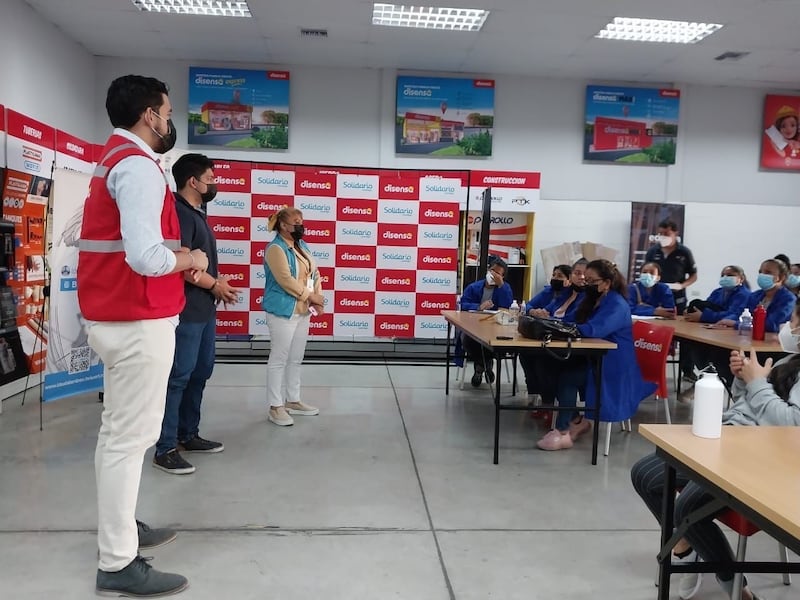 El programa Mujeres en la construcción es otro espacio de desarrollo.