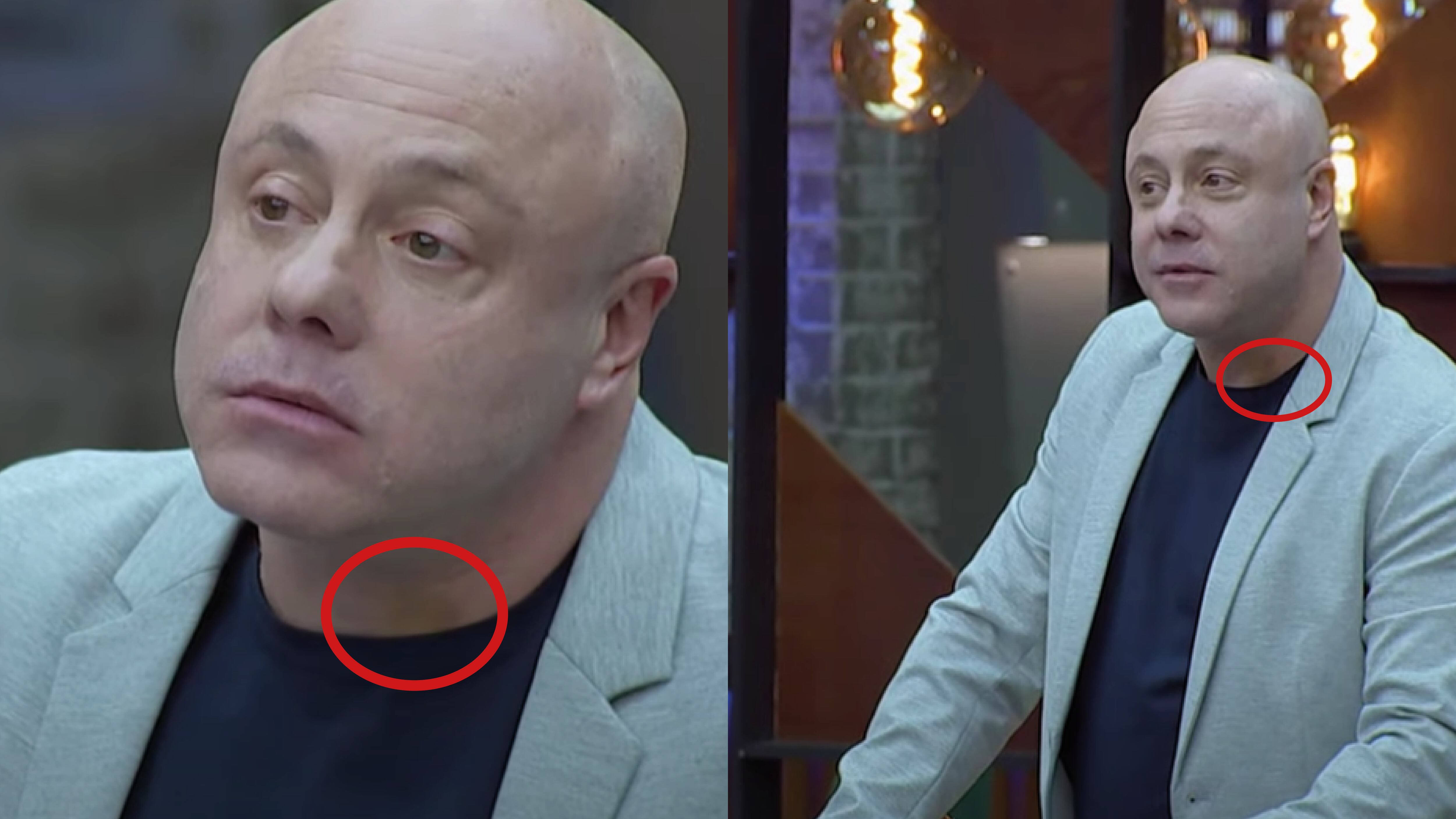 ¿Te diste cuenta? Juez de MasterChef Ecuador tenía un 'chupete' en el cuello y las fotos lo delatan