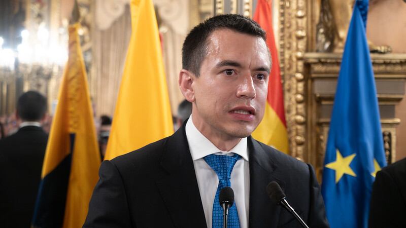 Presidente Daniel Noboa.