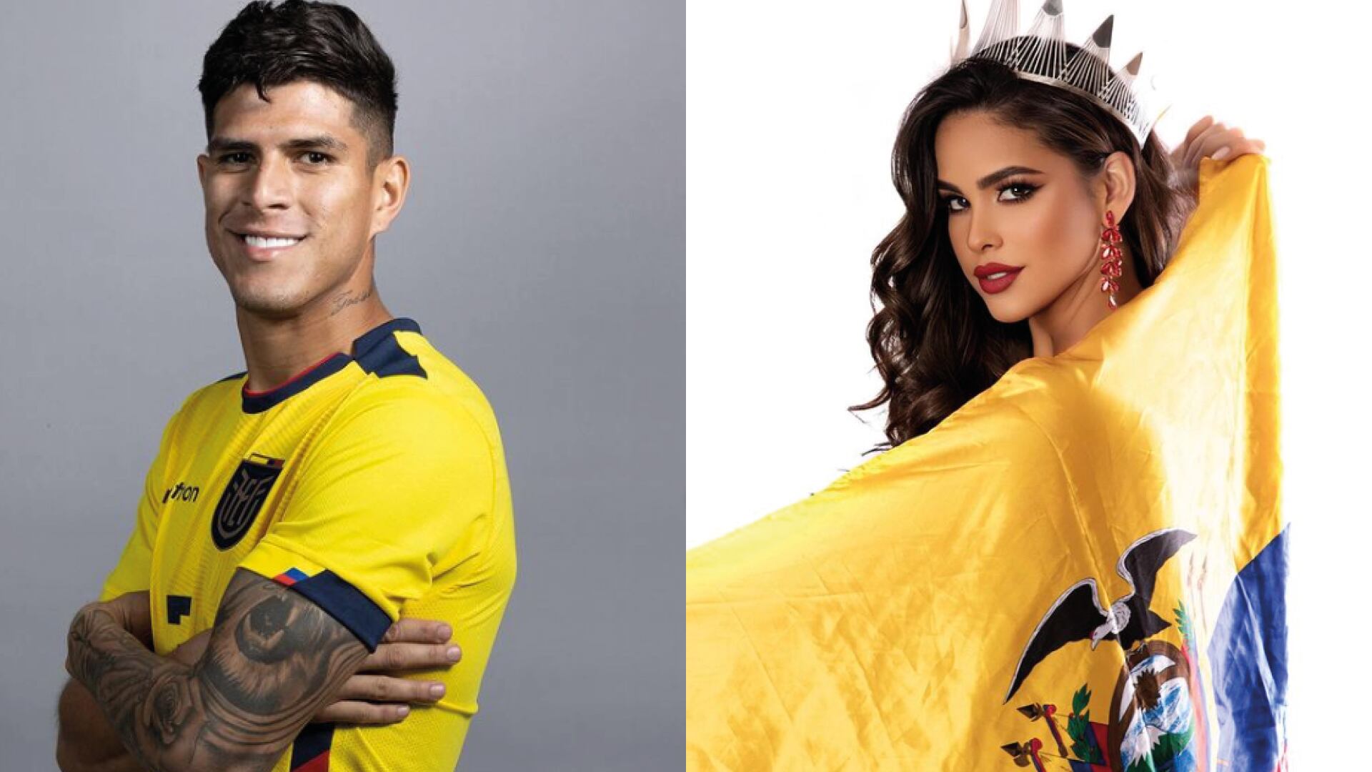 Piero Hincapié y Valeria Gutíerrez