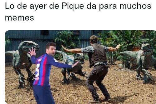 “Para no usar la camiseta con el nombre de Shakira”: Los memes más divertidos tras el retiro de Piqué
