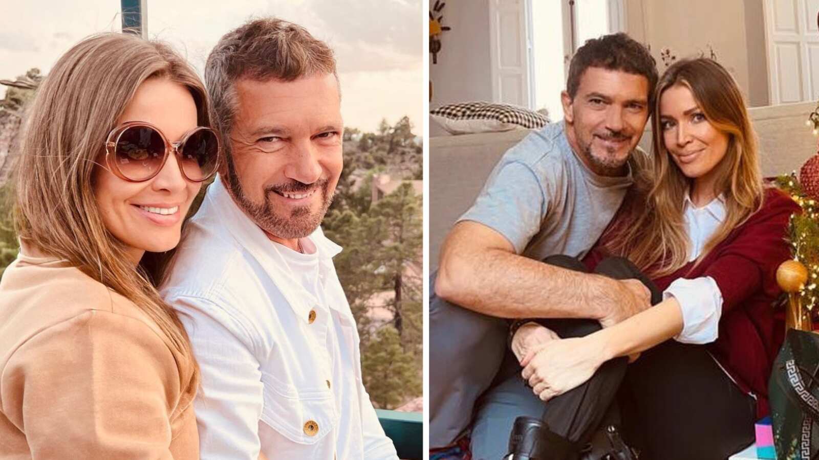 Antonio Banderas y su novia