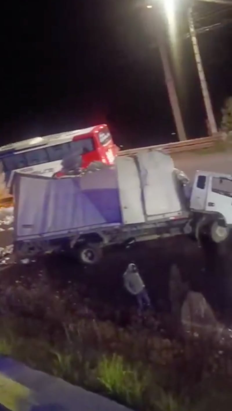 Fatal accidente en Tambillo.