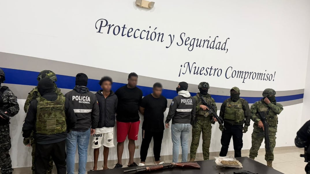 Capturan a alias “Brandon”, “La Muerte” y “El Chino”, integrantes de Los Tiguerones que operaban en el norte de Quito