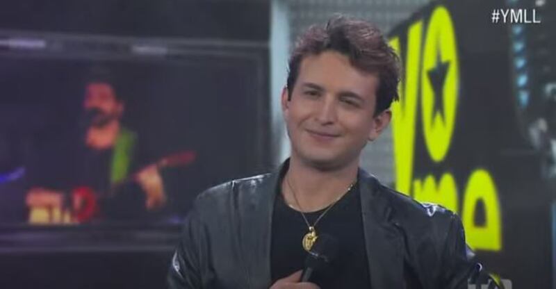 Emmanuel durante su presentación en YMLL (Foto: Captura de pantalla YouTube)