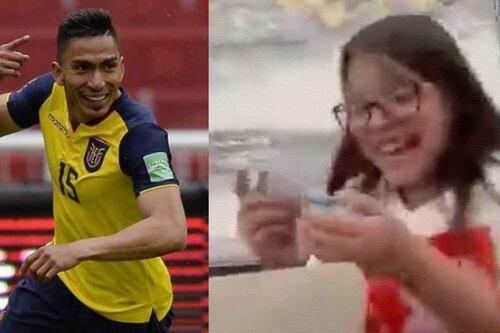 “Mi papi, mi papi”: así reaccionó la hija de Ángel Mena al encontrar el cromo mundialista del ecuatoriano