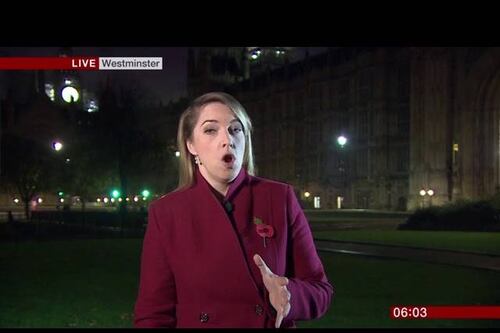 Video: Gritos ‘sexuales’ interrumpen un reportaje político de la BBC y periodista enfurece