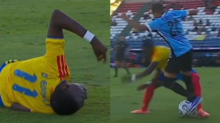 Lesión del Colombiano Dilan Bonilla en el Sudamericano Sub 17