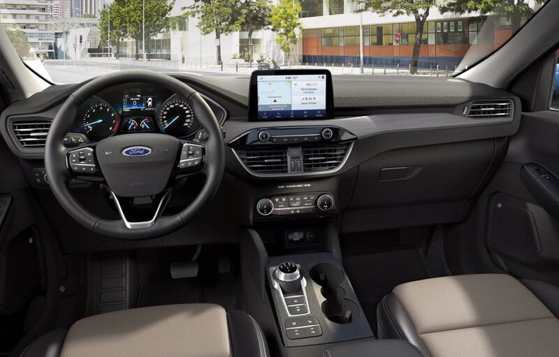 Interior de Ford Escape