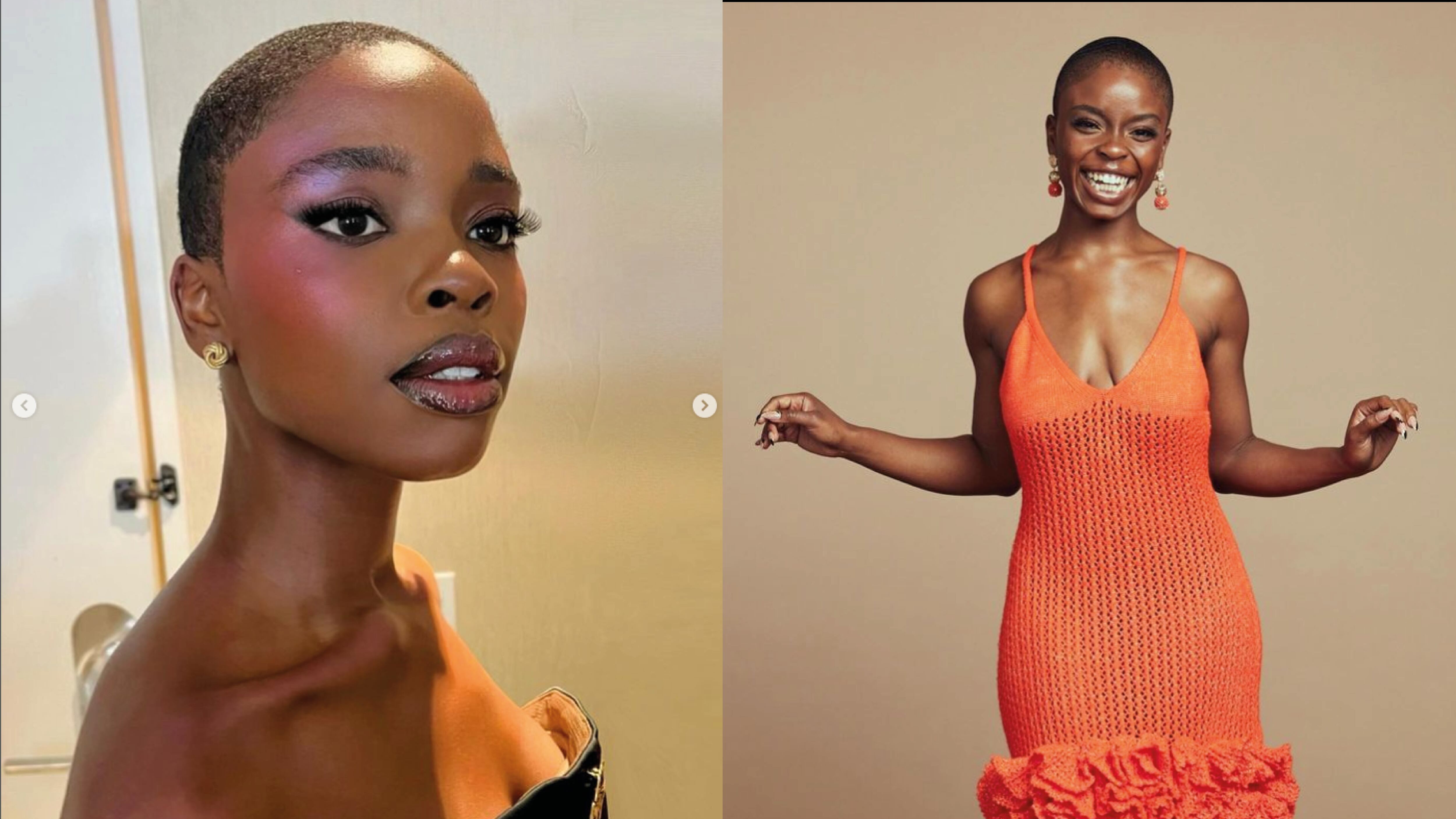 La actriz cautiva por su belleza