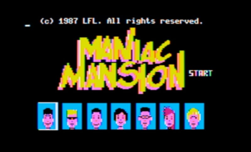 #4 Maniac Mansion (1987)