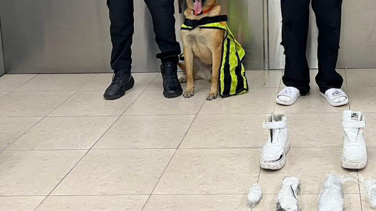Quito: Capturan a extranjero con paquetes de droga dentro de sus zapatos en el Aeropuerto Mariscal Sucre