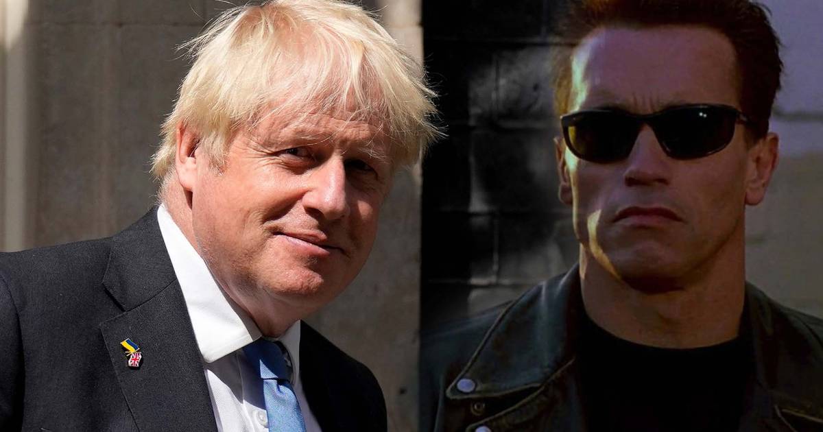 In ‘Terminator’ fashion, Boris Johnson bids farewell to his duties as UK Prime Minister