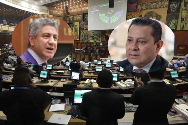 Asamblea Nacional censuró a Juan José Morillo y destituyó a Fausto Murillo de su cargo como vocal del Consejo de la Judicatura