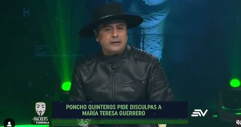 Poncho Quintero pide disculpas a 'La Flaca' Guerrero