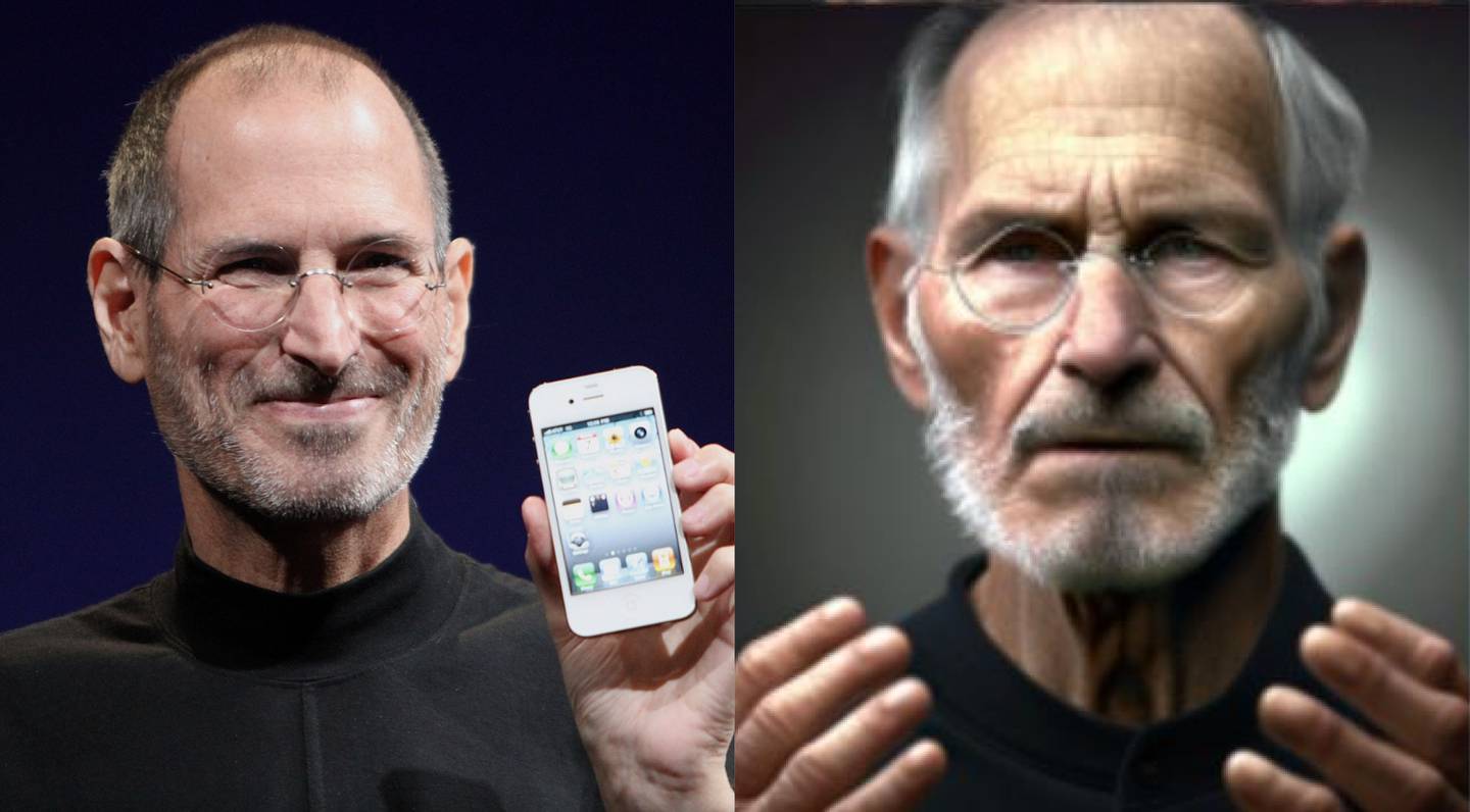 Así se vería Steve Jobs si estuviera vivo gracias a la IA