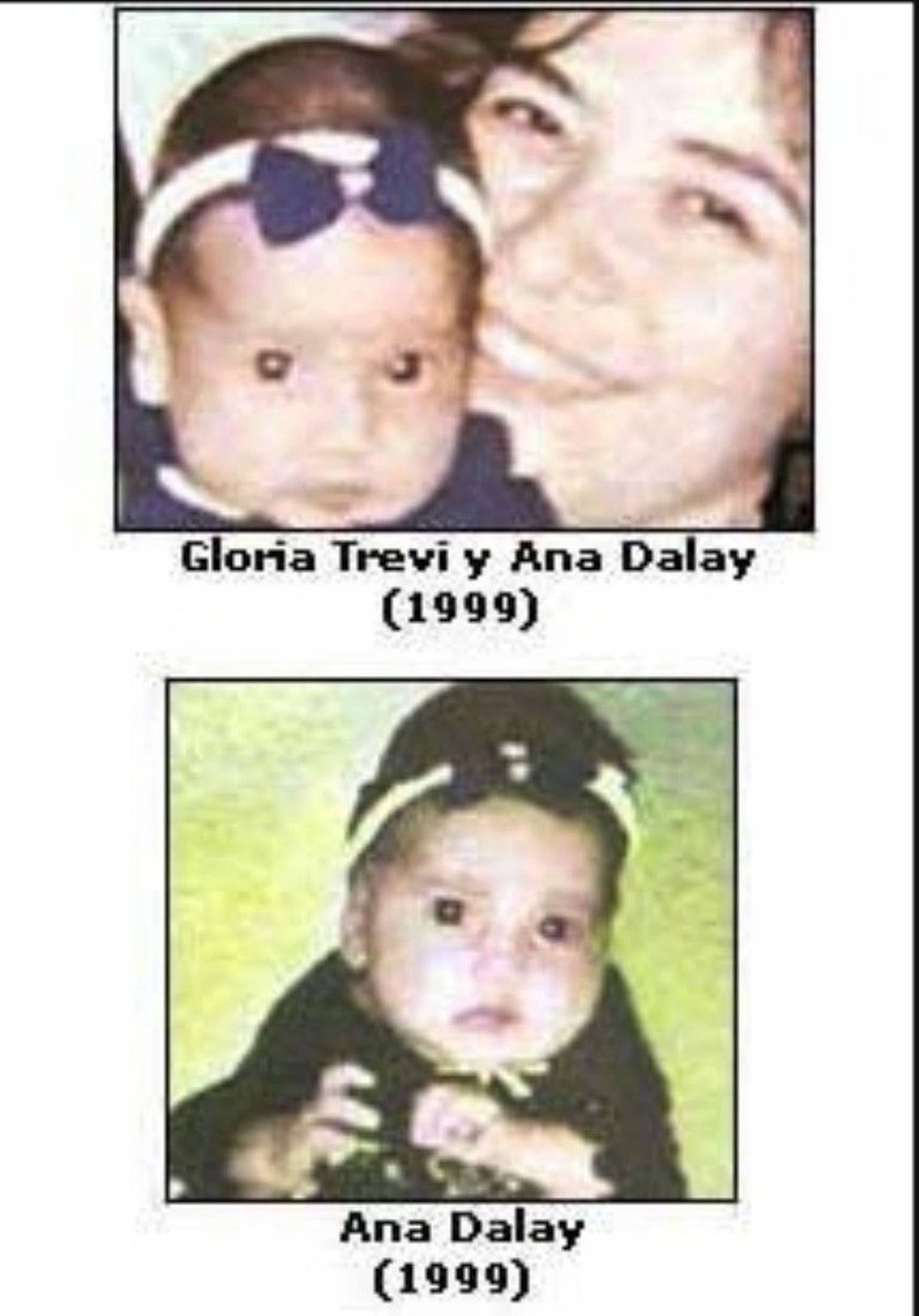 Hija fallecida de Gloria Trevi