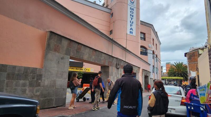 Estacionamientos del centro de Quito