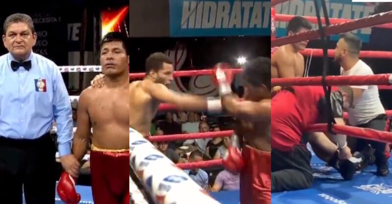 Boxeador ecuatoriano representó al país con sus zapatos rotos