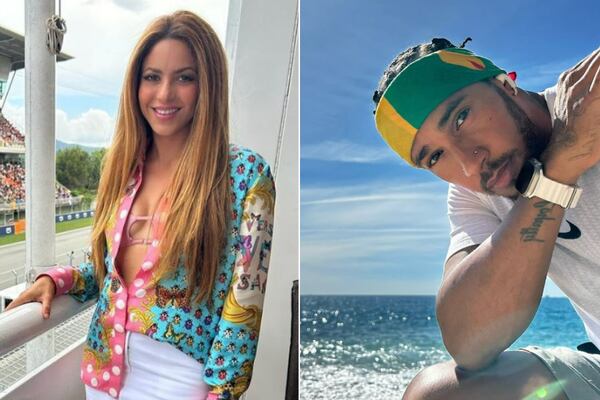 El lenguaje corporal de la foto de Shakira y Lewis Hamilton que sacude las redes: “Ella es muy pasional”