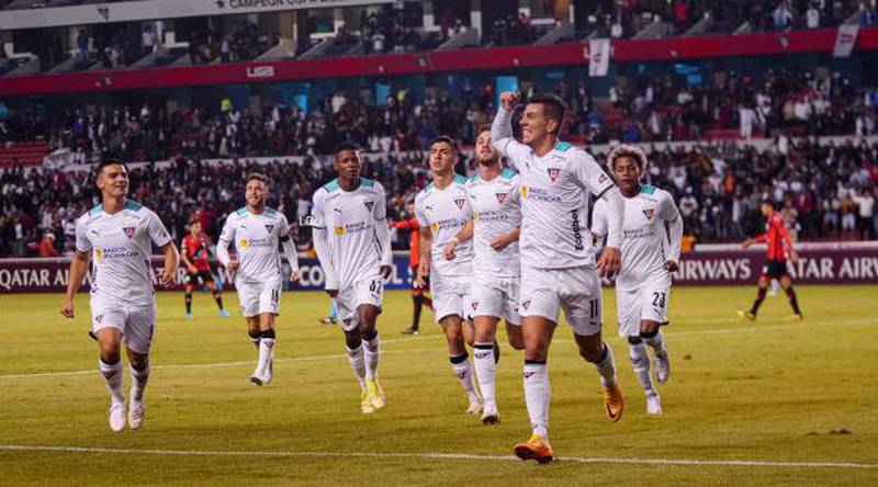 Liga de Quito en Casa Blanca